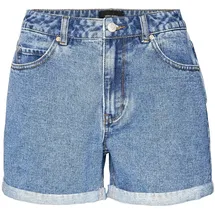 Vero Moda »VMZURI HR Loose Shorts Mix NOOS«, - blau, - 30/31