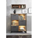 Home Affaire trendteam Regal Prime Holzoptik Braun Alteiche