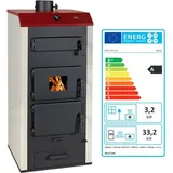 Prity - Wasserführender Kaminofen Holzofen Ns32 33,2 + 3,2kw Eek-a