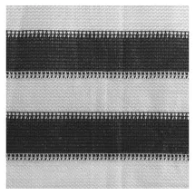 vidaXL Balkon-Sichtschutz 75 x 400 cm Anthrazit/Weiß HDPE
