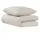 SCHIESSER Lennox Uni Helltaupe 135 x 200 cm + 80 x 80 cm
