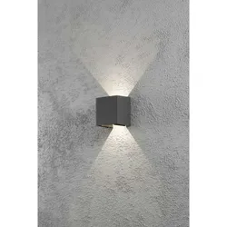 KONSTSMIDE LED-Wandleuchte Cremona 2x3W 11x13x13,5 cm