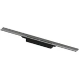 TECE TECEdrainprofile Duschprofil, 800 mm, Brushed Black Chrome / Chrom schwarz gebürstet