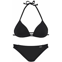 bruno banani Triangel-Bikini Damen schwarz Gr.38 Cup C