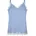 Top mit Spitzenbesatz Modell Bicco Hellblau M