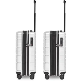 bergpfeil Travel 4-Rollen Cabin 55 cm / 44 l weiß