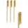Papstar Fingerfood-Spieße Bambus 12 cm VEGAN