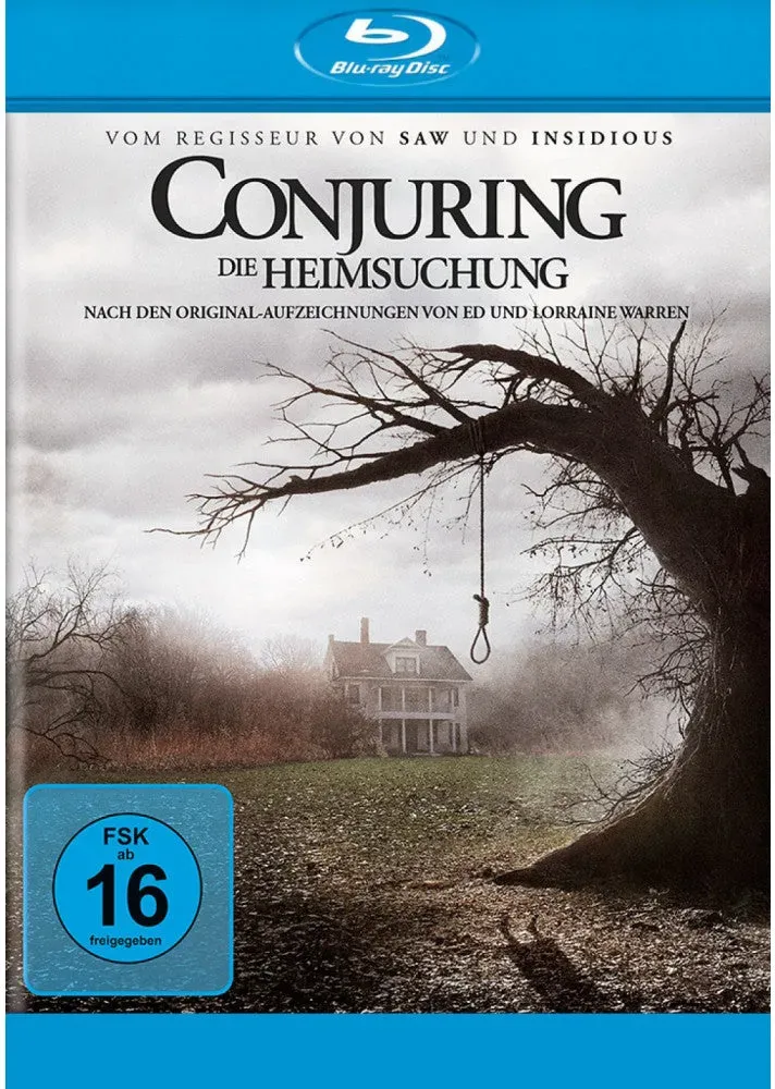 Blu-ray Conjuring - Die Heimsuchung: Horrorfilm FSK 16, USA 2013, mit Vera Farmiga, Patrick Wilson