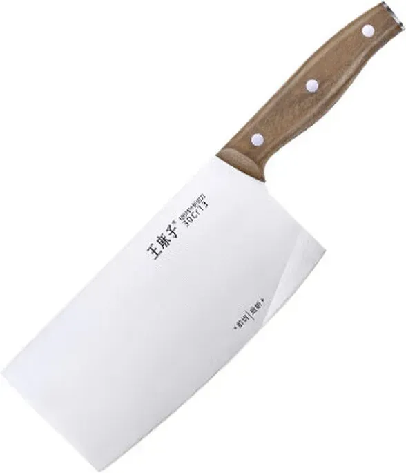 WANGMAZI Hackmesser, Hackmesser - Shenmu-Serie Lu - 400er Edelstahl - Walnussgriff - 9,1 x 30,8 cm