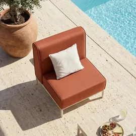 Oviala Sessel Loungesessel orange