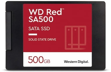 WD Red SA500 NAS SATA SSD 500 GB 2,5"/7mm
