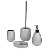 Testrut Hollywood Badaccessoire-Set Silber/Schwarz