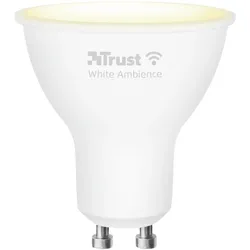 Trust 71283, Intelligentes Leuchtmittel, WLAN, Weiß, LED, GU10, Punkt