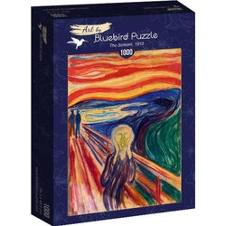 Bluebird Puzzle 1000 Scream, Edvard Munch (1000 Teile)