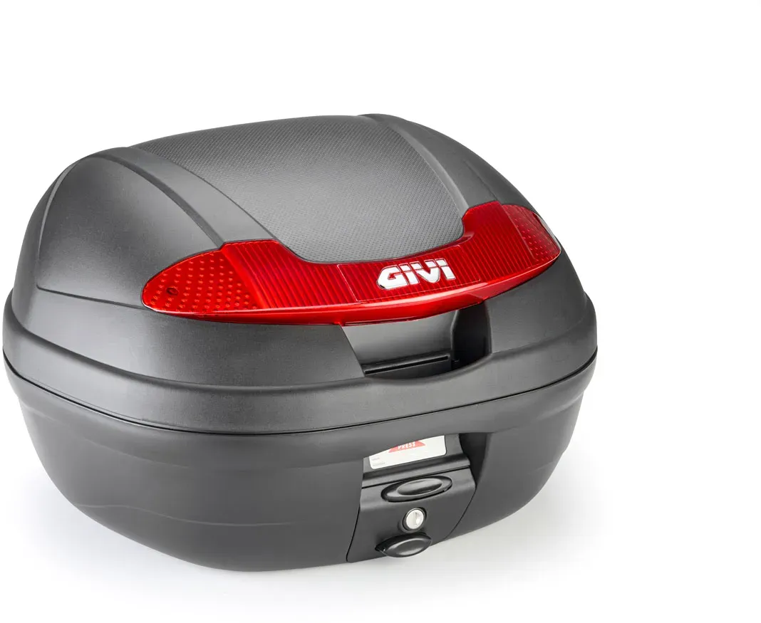 Givi E340 Vision/Vision Tech, topcase Monolock - Noir/Rouge