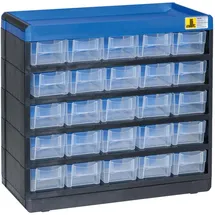 Allit 464620 Kleinteilmagazin VarioPlus Pro 29/50 (B x H x T) 300 x 285 x 135 mm Schwarz, Blau 1 St.