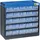 Allit 464620 Kleinteilmagazin VarioPlus Pro 29/50 (B x H x T) 300 x 285 x 135 mm Schwarz, Blau 1 St.