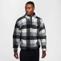 Nike Pullover Club Winterized Schwarz M