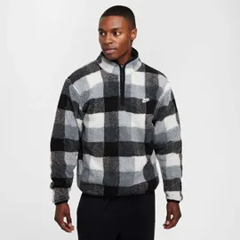 Nike Pullover Club Winterized Schwarz M