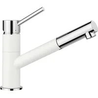 Blanco KANO-S Schlauchbrause silgranitweiß/Chrom