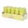 Papstar Stumpenkerzen 9 x 4 cm 10 St. kiwi