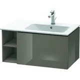 Duravit Waschtischunterschrank wandhängend „L-Cube“ 82 × 40 × 48,1 cm, in Flannel Grey Hochglanz