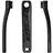 FSA CK-745/IS 175mm, Aluminium Schwarz Isis für Bosch G2 E-bike
