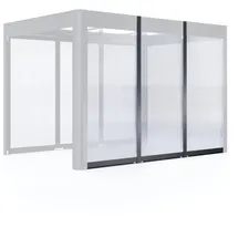 sunelements Wandelement SunCover Select 10 mm Doppelstegplatten 3m 10 mm Doppelstegplatten