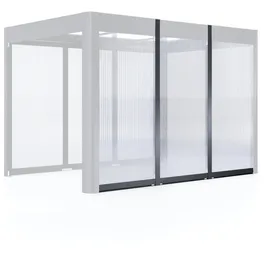 sunelements Wandelement SunCover Select 10 mm Doppelstegplatten 3m 10 mm Doppelstegplatten