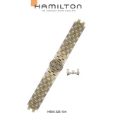 Hamilton Metall Jazzmaster Band-set Edelstahl H695.325.104 - Zweifarbig