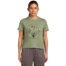 Icebreaker Merino 150 Tech Lite Crop Tee Lichen S