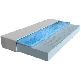 AM Qualitätsmatratzen 7-Zonen Gelschaummatratze 80 x 200 cm H2