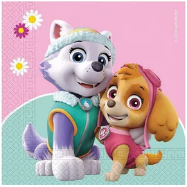 Procos Paw Patrol Skye Papierservietten, 33x33cm, 20 Stück.
