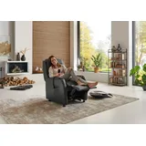 Hukla Relaxsessel HU-RV15038 Kunstleder 78 x 108 x 90 cm schwarz mit Aufstehhilfe