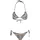 URBAN CLASSICS Inka Bikini White / Yellow Light / Blue poupre 2XL