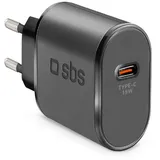 SBS Mobile 15W Fast Charge Wall Charger schwarz (TETRTC15W)