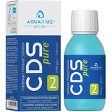AQUARIUS pro life - CDSpure 100 ml) - Chlordioxid Fertiglösung 2990ppm (0,299%) - CDL/CDs Tropfen I hochrein, nanogefiltert & bis zu 2 Jahre ungekühlt haltbar I inkl. Dosierbecher + Pipette