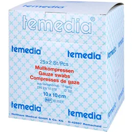 Holthaus Mullkompressen 10 x 10 cm steril 50 St.