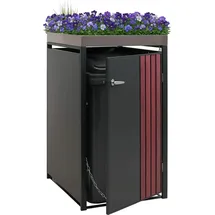 MCW Mülltonnenverkleidung O67 125 x 84 cm anthrazit