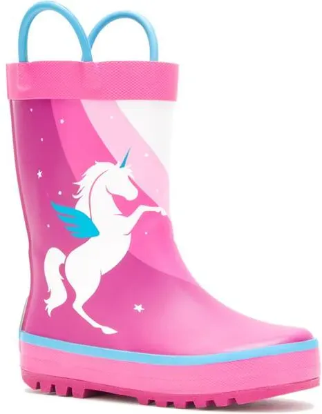 KAMIK Kinder Gummistiefel UNICORN, MAGENTA, 24