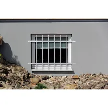 GAH Alberts Fenstergitter Friedberg verzinkt 940 x 740 mm