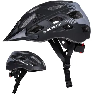 Dunlop Fahrradhelm 55-58 cm schwarz 2023