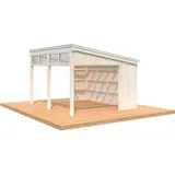 Palmako Pavillon Nova 13,0 m2 Kit Transparent Tauchgrundiert 417 cm x 356 cm