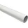 Interdeco GARDINENSTANGE Prestige Luino 480 cm (geteilt in 3 x 160 cm), 2-läufig (ohne Ringe), 20 mm Ø Weiß