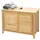 Mendler Waschbeckenunterschrank 80 x 60 x 40 cm braun