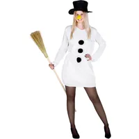 Tectake tectake® Frauenkostüm Schneefrau