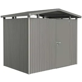 Biohort Panorama P3 2,57 x 2,17 m quarzgrau-metallic Einzeltür