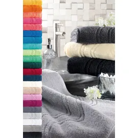 Ross Cashmere 9008 Duschtuch 75 x 140 cm chrom