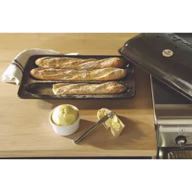 Emile Henry Brotbackform Baguette 39 x 24 cm