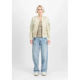 Alpha Industries Ma-1 VF Lw Bomberjacke - Vintage White - XS
